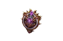 Silver Heart Fairy Shield