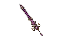 Silver Heart Magic Sword