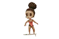 Surfing Girl (B)
