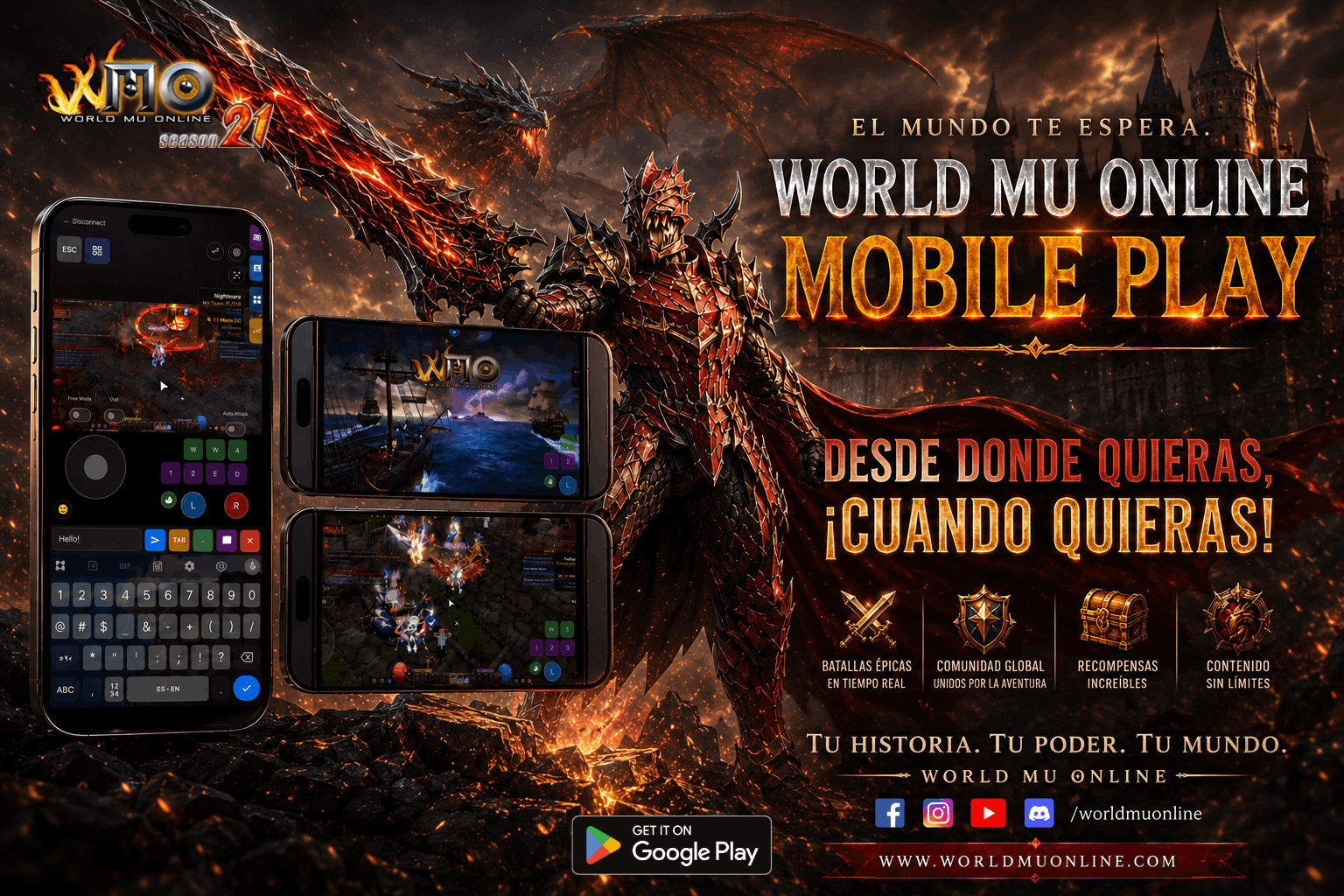 Mu Online Mobile App